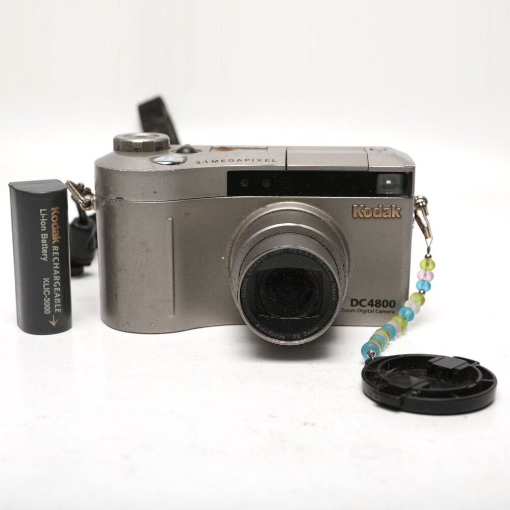 Vintage Kodak DC4800 3.1MP Digital Point & Shoot Y2K Digicam Photos UNTESTED